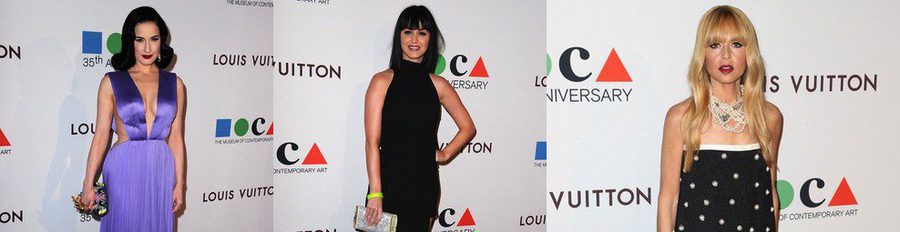 Katy Perry, Rachel Zoe, Dianna Agron y Dita von Teese celebran el 35 aniversario del MOCA