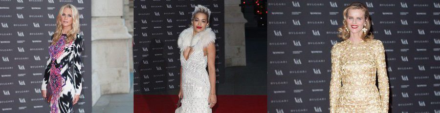 Rita Ora, Naomi Campbell y Poppy Delevingne, noche de moda italiana en Londres