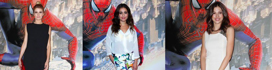 Hiba Abouk, Úrsula Corberó, Adriana Abenia y Miguel Bosé acuden al estreno de 'The Amazing Spider-Man 2'