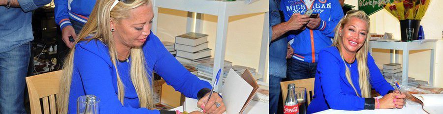 Belén Esteban firma ejemplares de su libro 'Ambiciones y reflexiones' en Sant Jordi