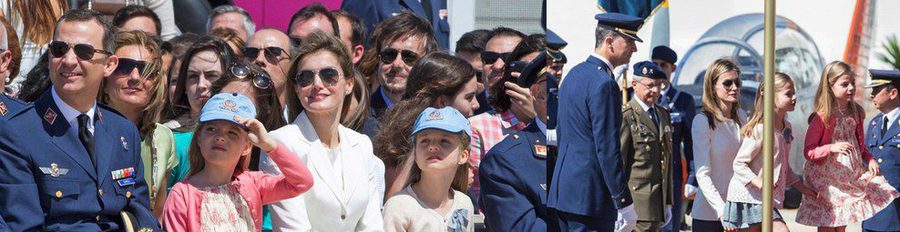Las Infantas Leonor y Sofía acompañan a los Príncipes Felipe y Letizia a un acto oficial
