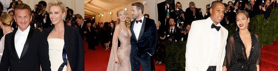 Charlize Theron y Sean Penn, Blake Lively y Ryan Reynolds, Johnny Depp y Amber Heard: las parejas de la Gala MET 2014
