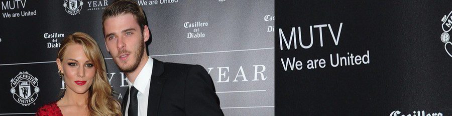 Edurne y David de Gea protagonizan la gala Manchester United Player of the Year Awards 2014
