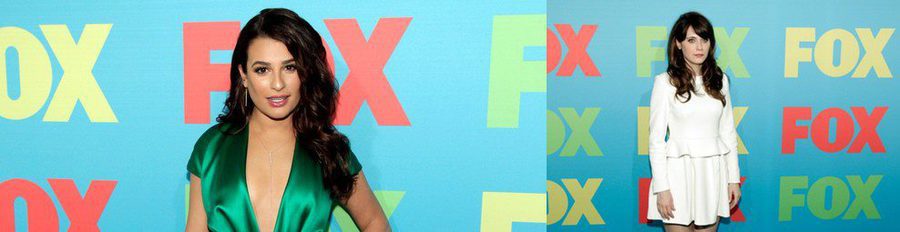 Lea Michele, Zooey Deschanel y Ryan Seacrest se dan cita en los Upfronts de FOX 2014