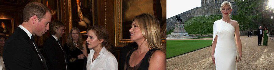 El Príncipe Guillermo invita a una cena benéfica a Emma Watson, Cate Blanchett y Kate Moss