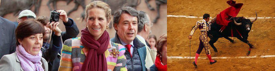 La Infanta Elena acude a la Corrida de la Prensa 2014 para ver torear a El Cid, El Fandi y Juan del Álamo