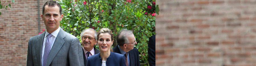 Los Príncipes Felipe y Letizia acuden a su última reunión del Patronato de la Residencia de Estudiantes antes de ser Reyes