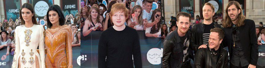 Ed Sheeran, Imagine Dragons y las hermanas Jenner triunfan en los Premios Much Music Video 2014