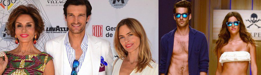 Malena Costa, Jon Kortajarena y Rafa Medina, protagonistas de la 080 Barcelona Fashion Week