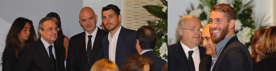 Iker Casillas, Sergio Ramos,... el Real Madrid y el deporte acuden a la capilla ardiente de Alfredo Di Stéfano