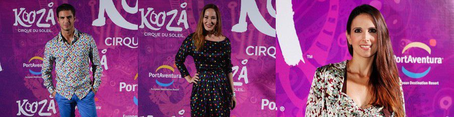 Maxi Iglesias, Chayo Mohedano, Nuria Fergó y Gisela, testigos del espectáculo del Circo del Sol 'Kooza'