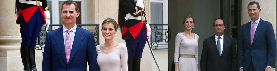 Los Reyes Felipe y Letizia 'se coronan' en París en su visita de presentación a Francia