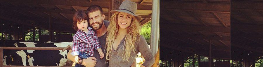 Gerard Piqué y Shakira se llevan a Milan al campo ajenos a los rumores de embarazo