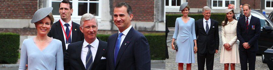 El Rey Felipe, los Reyes de Bélgica y los Duques de Cambridge recuerdan el estallido de la I Guerra Mundial