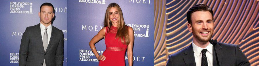 Channing Tatum, Sofía Vergara y Robert Pattinson, estrellas en el banquete de caridad de la HFPA