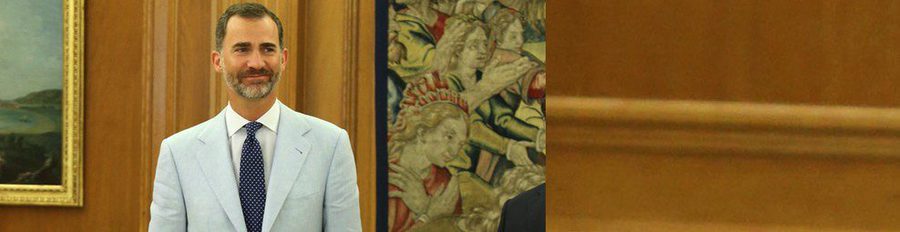 El Rey Felipe VI vuelve al trabajo con una audiencia en La Zarzuela sin la Reina Letizia