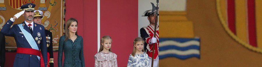 Los Reyes Felipe y Letizia presiden el Día de la Hispanidad por primera vez como Reyes de España