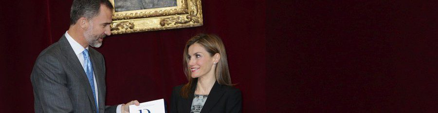 Los Reyes Felipe y Letizia despiden su agenda semanal presentando la 23ª edición del Diccionario de la Lengua Española