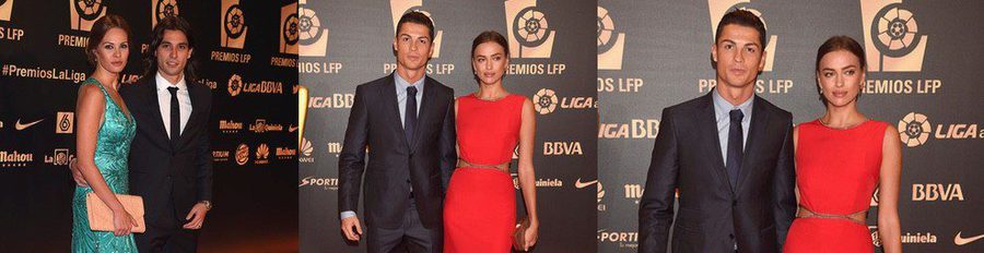 Irina Shayk y Jessica Bueno: duelo de WAGs en la entrega de los Premios de la Liga de Fútbol Profesional 2014