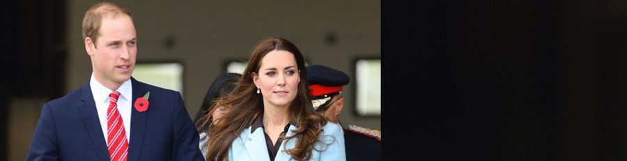 Kate Middleton luce embarazo junto al Príncipe Guillermo en una visita a Gales