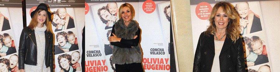 Miriam Díaz Aroca, Manuela Velasco y Cayetana Guillén Cuervo acuden al estreno de 'Olivia y Eugenio'
