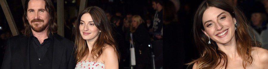 María Valverde se rodea de Christian Bale y Ridley Scott en el estreno de 'Exodus' en Londres