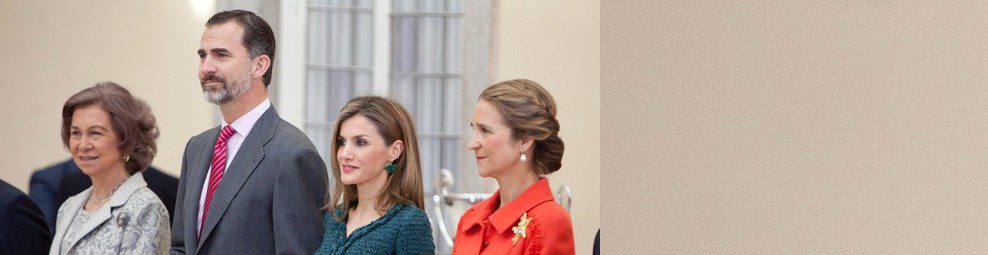 La Infanta Elena regresa a los actos oficiales junto a los Reyes Felipe, Letizia y Sofía