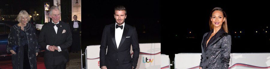Carlos de Inglaterra, David Beckham y Katherine Jenkins asisten a los Military Awards 2014