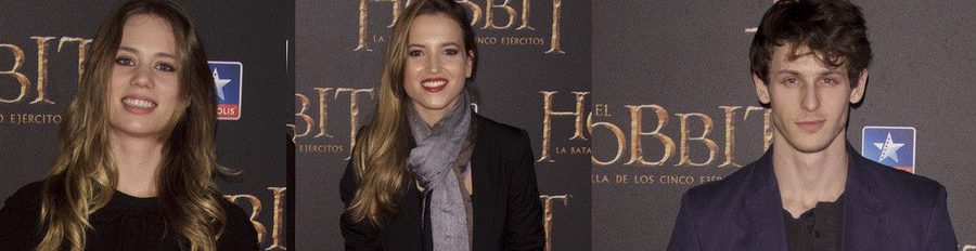 Ana Fernández, Nicolás Coronado y Arancha Martí asisten al estreno de 'El Hobbit: La batalla de los cinco ejércitos' celebrado en Madrid