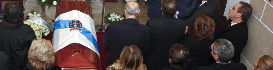 El multitudinario funeral de Manuel Fraga en Perbes congrega a Aznar, Cospedal, Gallardón y Santamaría