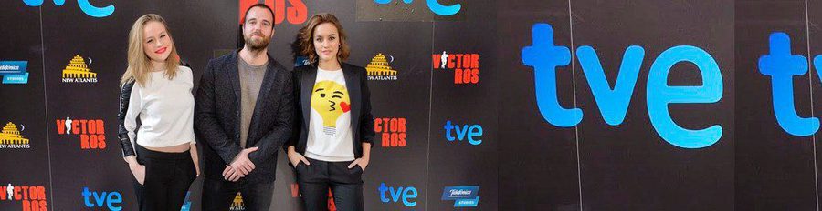 Carles Francino, Megan Montaner y Esmeralda Moya presentan la miniserie 'Víctor Ros'