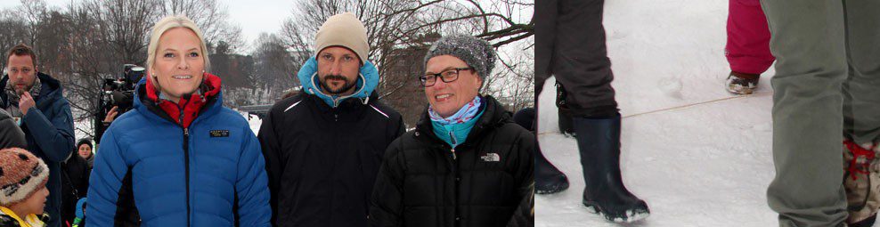 Haakon y Mette-Marit de Noruega se van de acto oficial a la nieve en el cumpleaños de Marius Borg