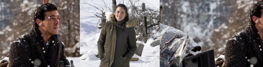 Mario Casas y Adriana Ugarte finalizan en Huesca el rodaje de 'Palmeras en la nieve'