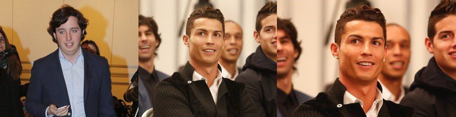 Cristiano Ronaldo y el Pequeño Nicolás se disputan la atención mediática en un acto público
