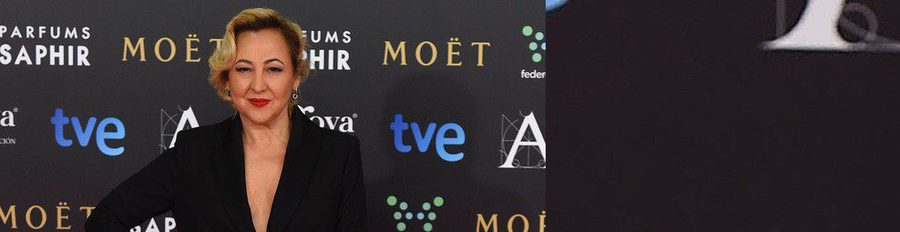 Carmen Machi dedica a Amparo Baró su Goya 2015 a Mejor Actriz de Reparto por 'Ocho apellidos vascos'