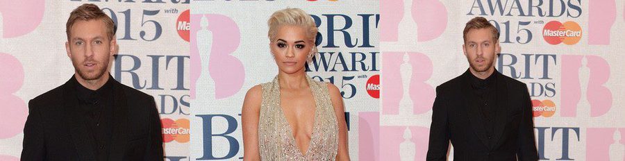 Rita Ora y Calvin Harris: la cara y la cruz del amor en los Brit Awards
