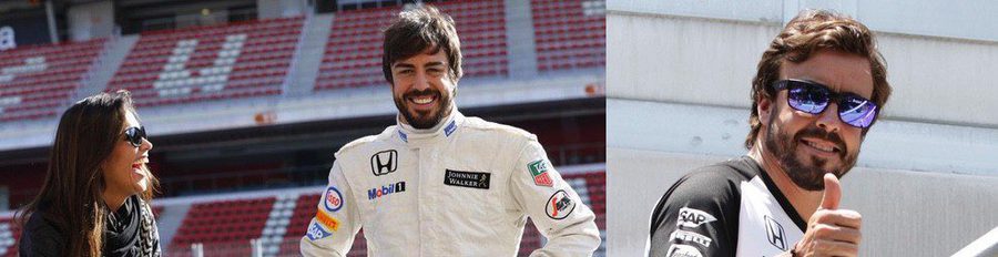 Lara Álvarez muestra su apoyo a Fernando Alonso en su vuelta a la Fórmula 1 : "Voy con el mejor del mundo"