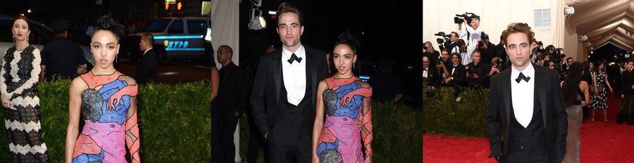 Robert Pattinson y FKA Twigs se estrenan como pareja sobre la alfombra roja del Met 2015