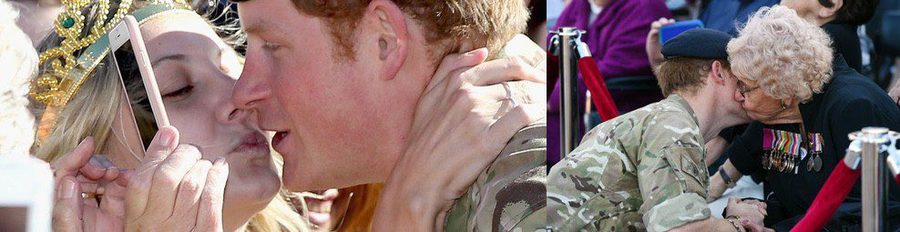 El Príncipe Harry levanta pasiones en Australia: una joven le robó un beso y le pidió matrimonio