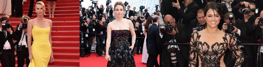 Charlize Theron y Blanca Suárez brillan en el estreno de 'Mad Max: Furia en la carretera' en Cannes 2015
