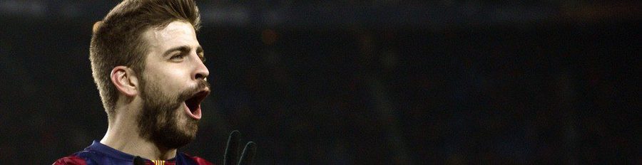 Gerard Piqué celebra la Liga del Barça posando con sus hijos Milan y Sasha: "Mis dos mitos"