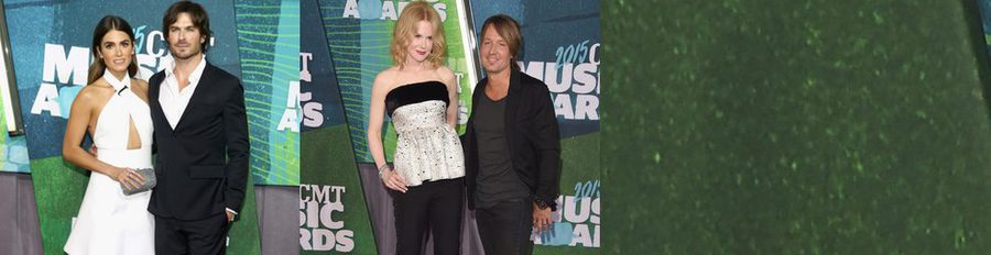 Ian Somerhalder y Nikki Reed, Nicole Kidman y Keith Urban... las parejas de los CMT Music Awards 2015