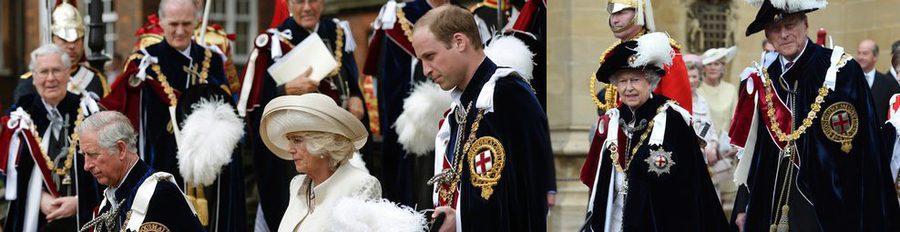 Kate Middleton, la gran ausente en la ceremonia de la Orden de la Jarretera