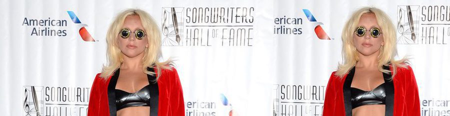 Lady Gaga olvida ponerse vestido para la gala de los Songwriters Hall Of Fame Awards 2015