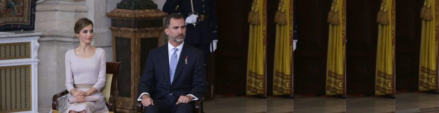 Los Reyes Felipe y Letizia ceden el protagonismo a los ciudadanos ejemplares en el aniversario de su proclamación