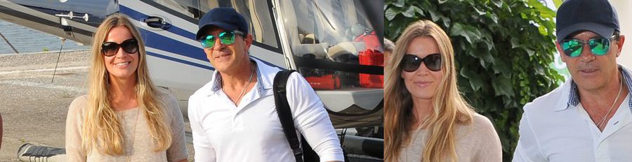Antonio Banderas y Nicole Kimpel, dos enamorados en el Festival de Cine de Ischia 2015