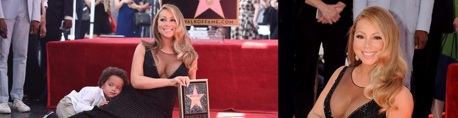 Mariah Carey estrena su estrella en el Paseo de la Fama arropada por sus hijos Moroccan y Monroe