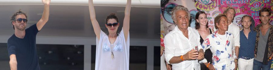 Anne Hathaway y Adam Shulman se relajan en la playa tras su fiesta con Jon Kortajarena y Massiel