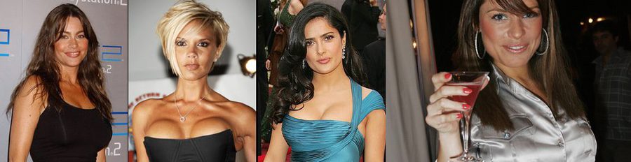 Sofía Vergara, Soraya Arnelas, Victoria Beckham y Salma Hayek: Celebrities que se sometieron a una reducción de pecho