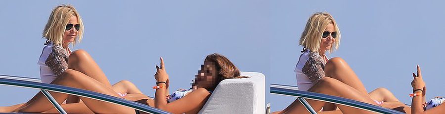 Eugenia Martínez de Irujo, la felicidad de una mujer enamorada a bordo de un yate en Ibiza